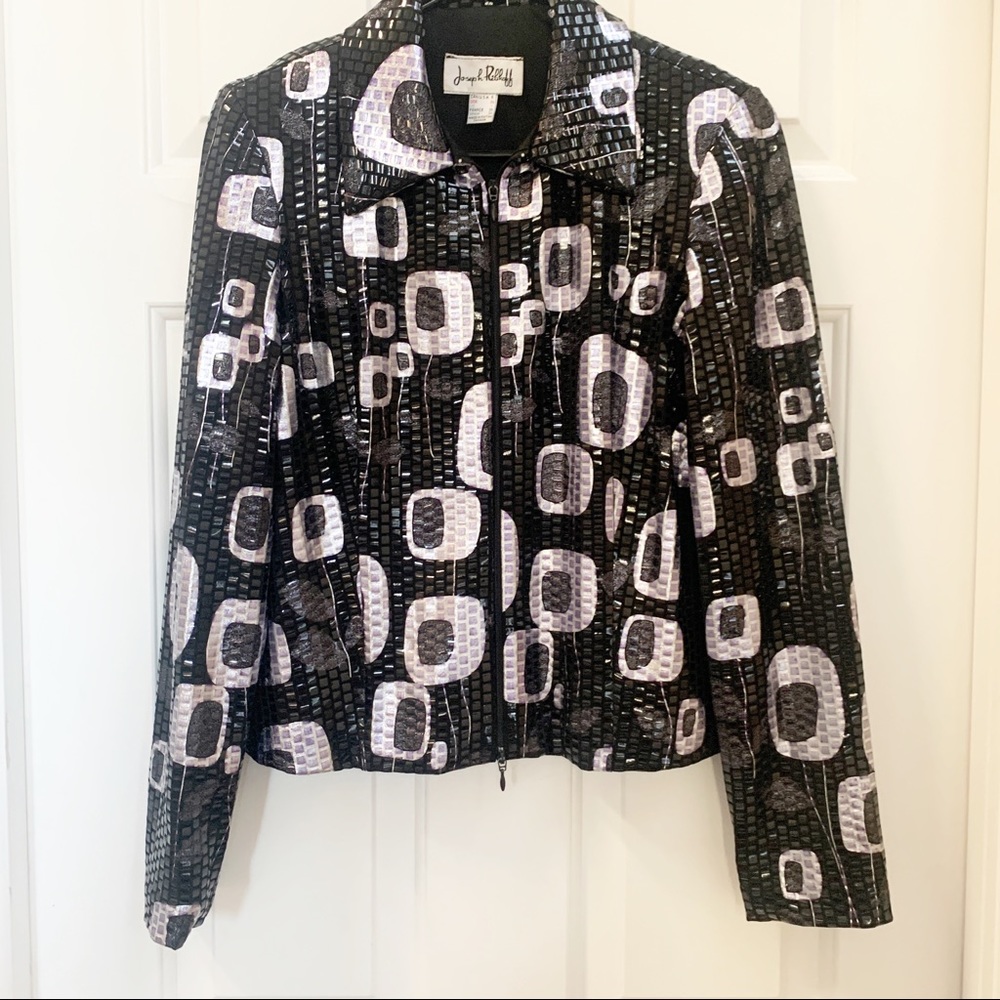 Vintage Joseph Ribkoff Light Jacket (6) - Picture 3 of 8